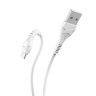 Кабель hoco X37 Cool power charging data cable for Micro - White