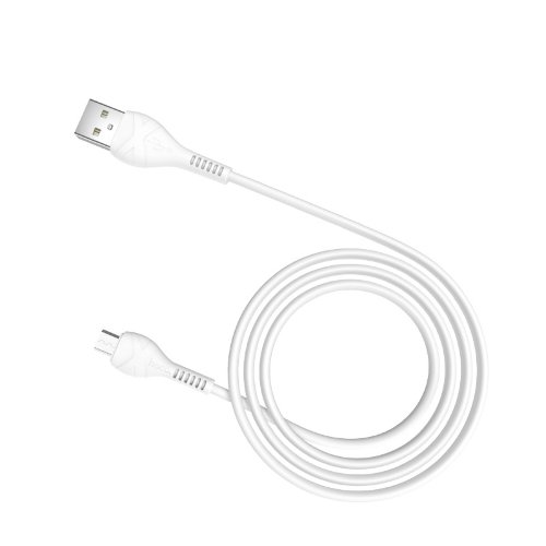 Кабель hoco X37 Cool power charging data cable for Micro - White