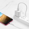 Кабель hoco X37 Cool power charging data cable for Micro - White