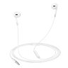Наушники HOCO M109 pure joy wire control earphones with microphone - White