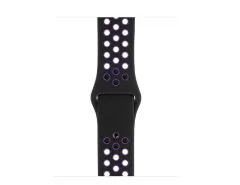 Ремешок Спортивный Apple Watch 38/40/41mm - Черно/Фиолетовый