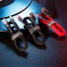 Кабель Baseus cafule Cable USB For Type-C 3A 1M (CATKLF-BG1) - Gray+Black