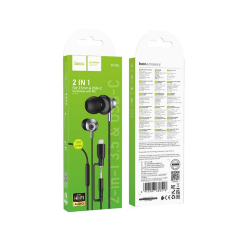 Наушники HOCO M119 Mia universal earphones with microphone - Black