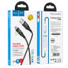Кабель hoco U93 Shadow charging data cable for Micro - Black