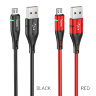 Кабель hoco U93 Shadow charging data cable for Micro - Black
