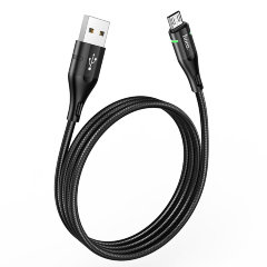 Кабель hoco U93 Shadow charging data cable for Micro - Black