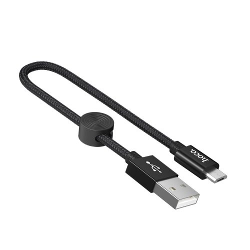 Кабель hoco X35 Premium charging data cable for Micro(L=0.25M) - Black