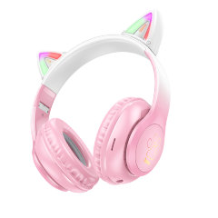 Наушники HOCO W42 cat ears BT headphones - Cherry Blossom