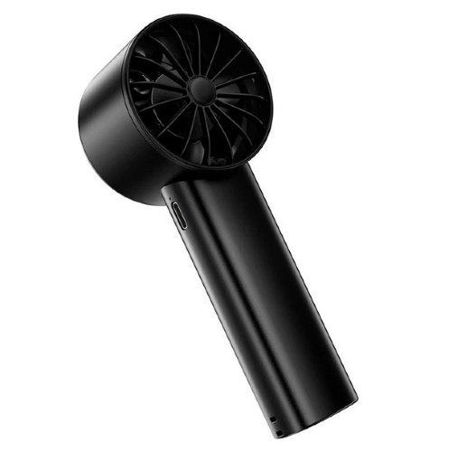 Портативный вентилятор HOCO HX600 handheld fan - Black