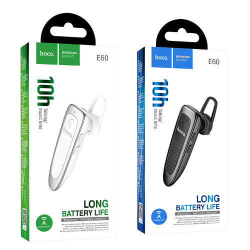 Гарнитура hoco E60 Brightness business BT headset - White