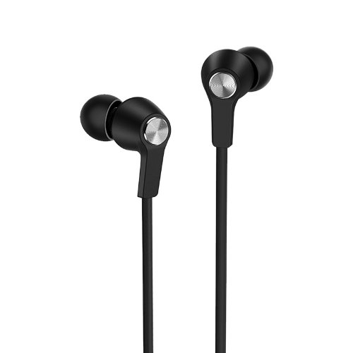 Наушники Borofone BM37 Noble sound wire control earphones with mic - Black