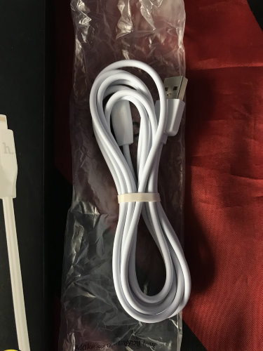 Кабель hoco X1 Rapid lightning 2M - White