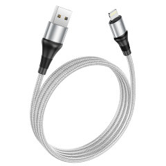 Кабель Hoco X50 Excellent charging data cable for iP - Gray