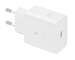 Сетевое зарядное устройство Samsung Power Adapter 45W Low Standby + Кабель USB-C to USB-C EP-T4511 - White