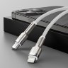Кабель Baseus Cafule Series Metal Data Cable Type-C to iP PD 20W 1m (CATLJK-A02) - White
