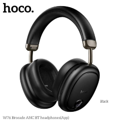 Беспроводные наушники HOCO W76 Brocade ANC BT headphones(App) - Black