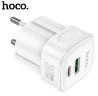 Зарядное устройство HOCO C167A Surpass PD30W+QC3.0 Charger Set(Type-C toType-c) - White