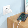 Зарядный конвертер Hoco C104A stage single port PD20W charger (EU) - White