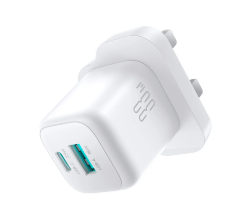 Сетевое зарядное устройство JoyRoom JR-TG7 33W Dual-Port Charger EU) White