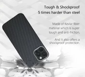 Чехол K-doo Keivlar iphone 15 Pro max (6.7) - Black