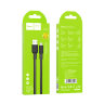 Кабель hoco X69 Jaeger charging data cable for Micro - Черно/Белый