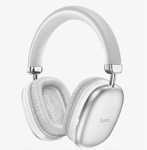 Наушники HOCO W35 Max Auspicious ANC noise reduction BT headphones - Silver