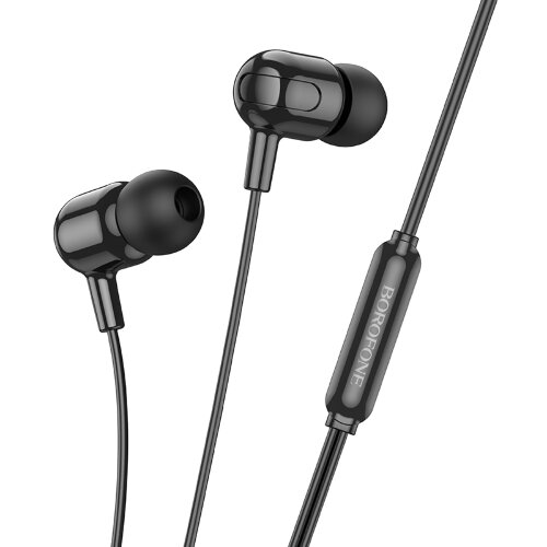 Наушники BOROFONE BM84 Berry universal headset with microphone - Black
