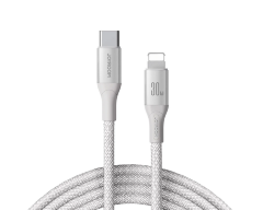 Кабель JoyRoom S-A28 Flash Series 30W Fast Charging Data Cable (Type-C to Lightning) 2m-White