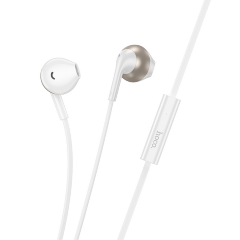 Беспроводные наушники HOCO M115 Sagacious universal earphones with microphone Type-c - White