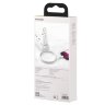 Кабель Baseus High Density Braided Fast Charging Data Cable Type-C to iP PD 20W 1m (CATLGD-02) - White