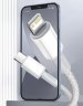 Кабель Baseus High Density Braided Fast Charging Data Cable Type-C to iP PD 20W 1m (CATLGD-02) - White
