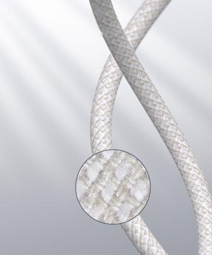 Кабель Baseus High Density Braided Fast Charging Data Cable Type-C to iP PD 20W 1m (CATLGD-02) - White