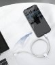 Кабель Baseus High Density Braided Fast Charging Data Cable Type-C to iP PD 20W 1m (CATLGD-02) - White