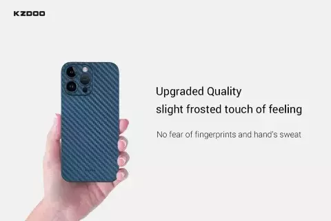 Чехол K-doo Air Carbon for IP 15 pro max - Blue