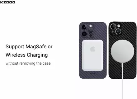 Чехол K-doo Air Carbon for IP 15 pro max - Blue