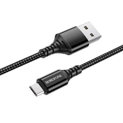 Кабель Borofone BX54 Ultra bright Micro 2.4А 1 м - Black