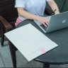 Чехол для ноутбука Baseus Let''s go Traction Computer Liner Bag (16 inches or less) (LBQY-B24) - White&Pink