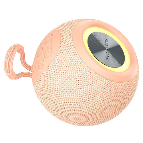 Беспроводная колонка BOROFONE BR23 Sound, Bluetooth, 1200 мАч, 5 Вт - Розовый