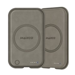 Внешний аккумулятор MAXCO MP26 Magnetic Two-Way Quick Charge Power Bank (5000mAh) - Moroccan Gray