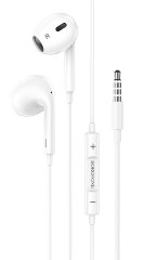 Наушники Borofone BM30 Max Acoustic Jack 3.5mm 1.2 м - White