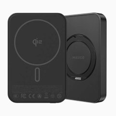 Внешний аккумулятор MAXCO MP33 Magnetic fast charging power Bank (5000mAh) - Black
