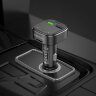 Автомобильное ЗУ/FM-трансмиттер Borofone BC43 Flash, 2*USB - Черный