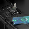 Автомобильное ЗУ/FM-трансмиттер Borofone BC43 Flash, 2*USB - Черный