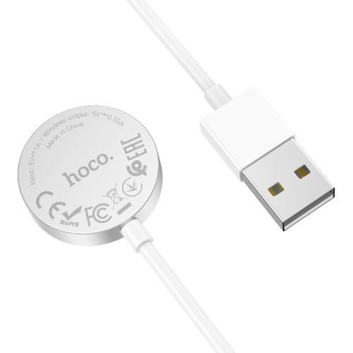 Беспроводная зарядка Hoco CW39 Wireless charger for iWatch - White