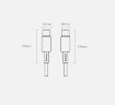 Кабель Baseus Tungsten Gold Fast Charging Data Cable Type-C to Type-C 100W 2m (CATWJ-A01) - Black