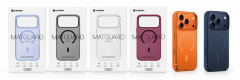 Чехол K-doo MatGuard iphone 17/18 Pro Max (6.9) - Dark Berry