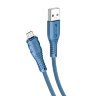 Кабель Hoco X67 Nano silicone charging data cable for Micro - Blue
