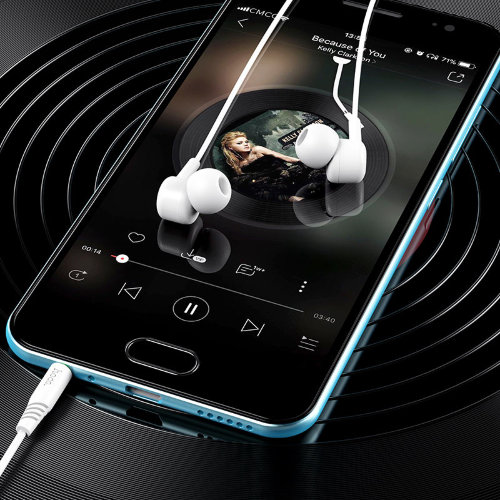 Наушники hoco 3.5мм M82 La musique - White