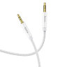 Кабель AUX hoco UPA19 audio cable(L=2M) - Silver
