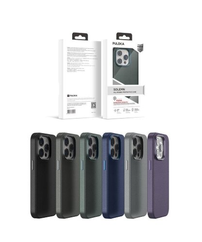 Чехол PULOKA Cover Classic 303 IPh 15 Pro Black